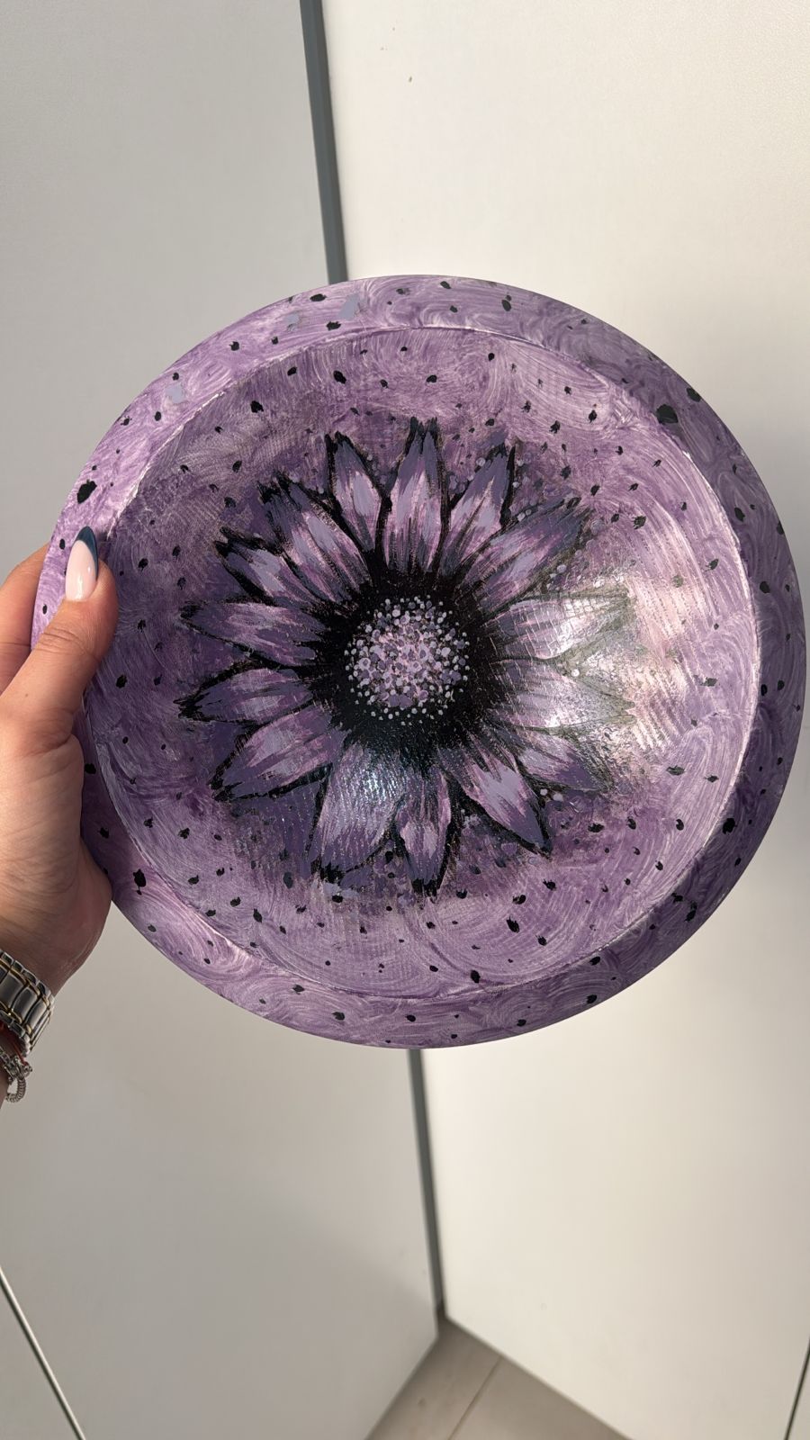 Hand painted plates big 27cm