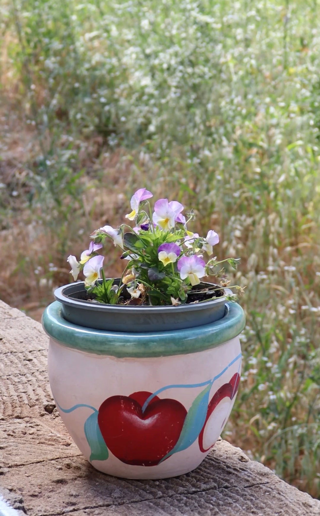 Colored vases - big