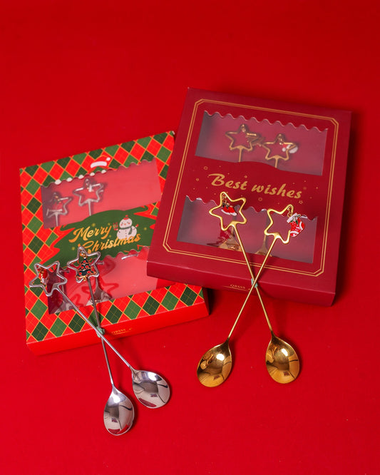 Small spoon Christmas dangled