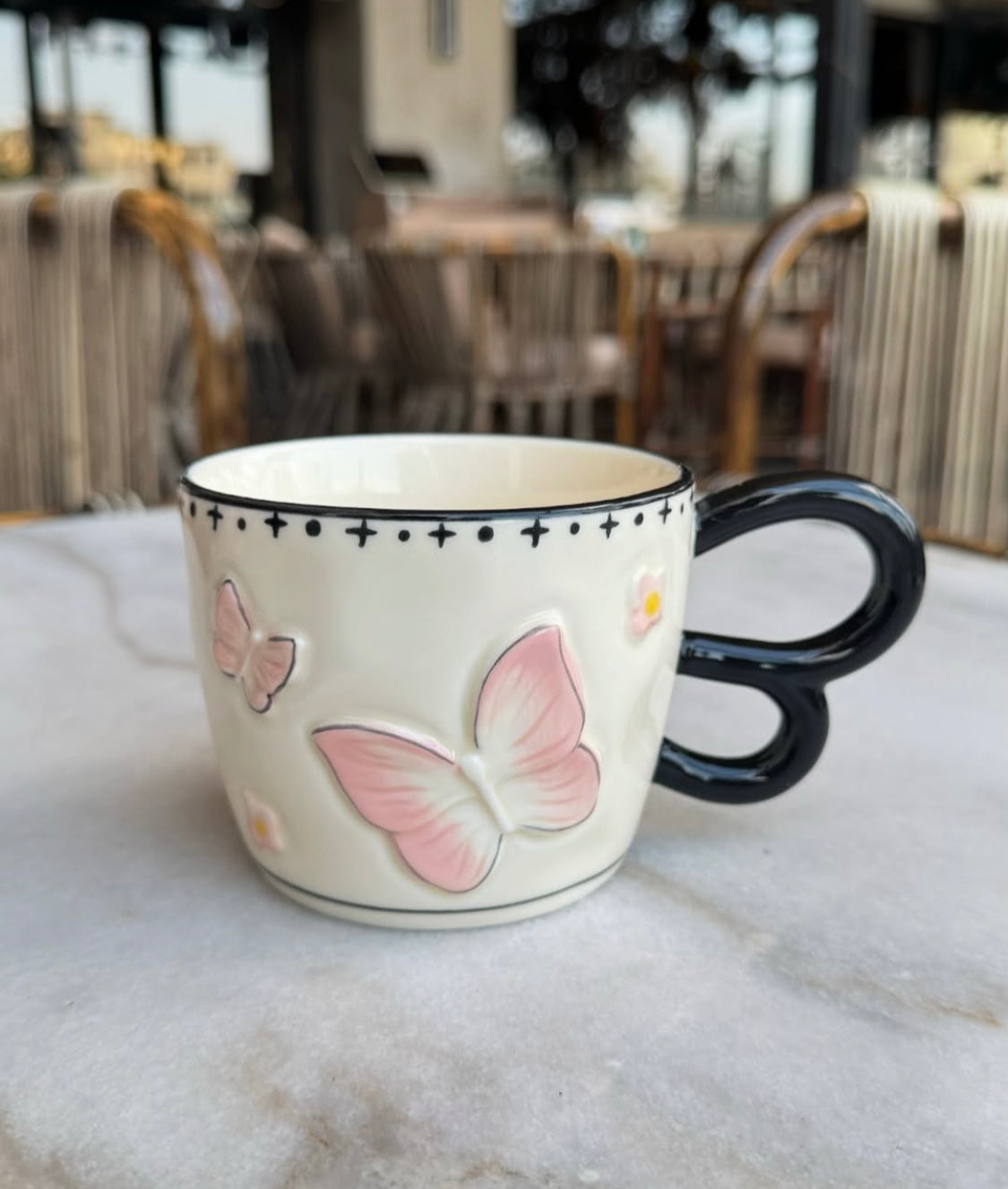 Mug butterfly handle - 300 ml