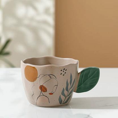 Mug leaf handle - 250 ml