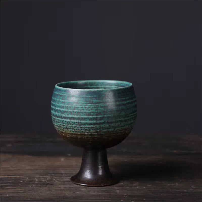 Handmade vintage round cup-170ml