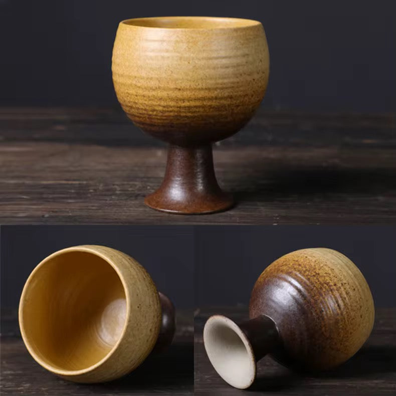 Handmade vintage round cup-170ml