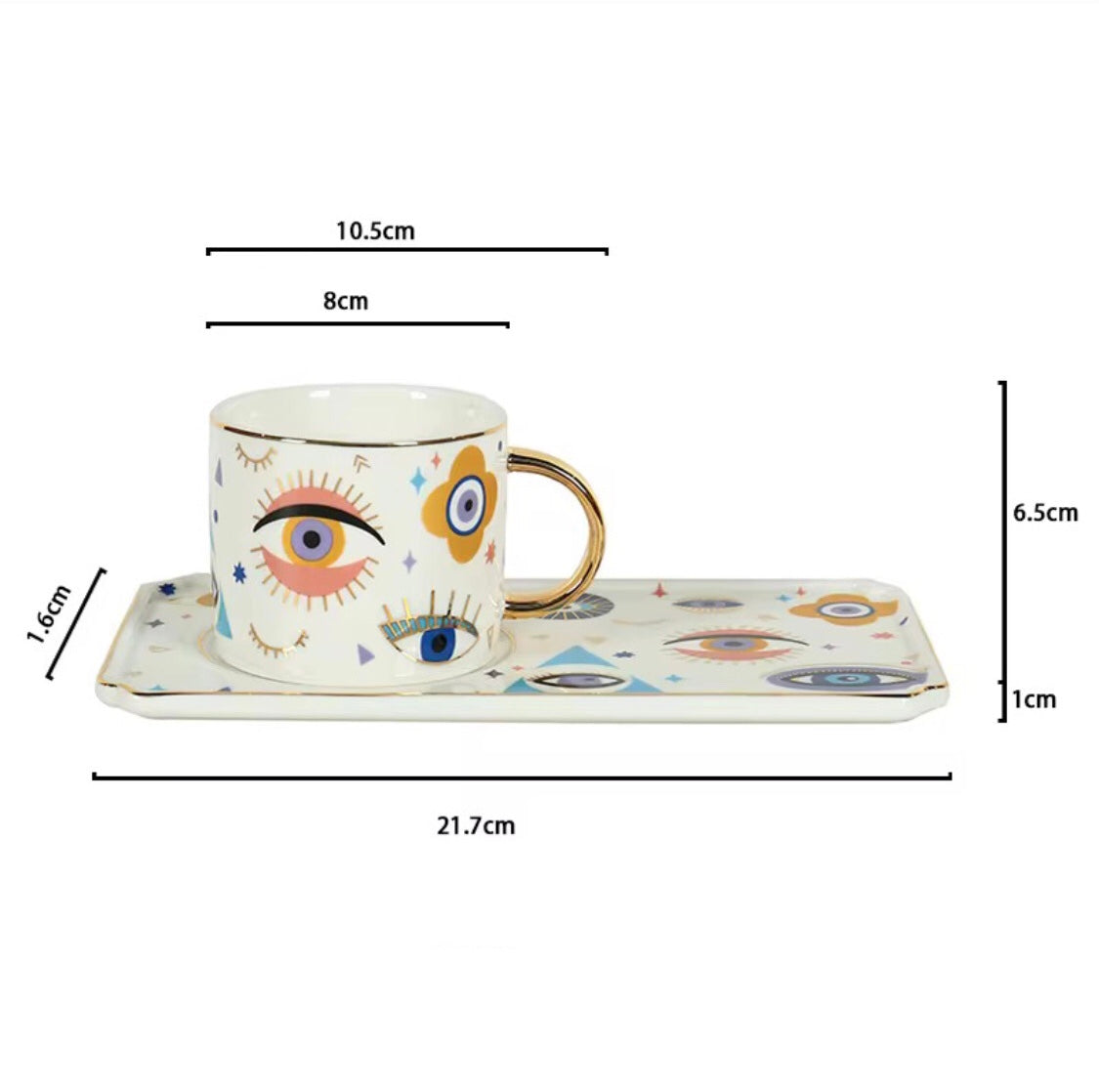 Evil eye mug-220ml