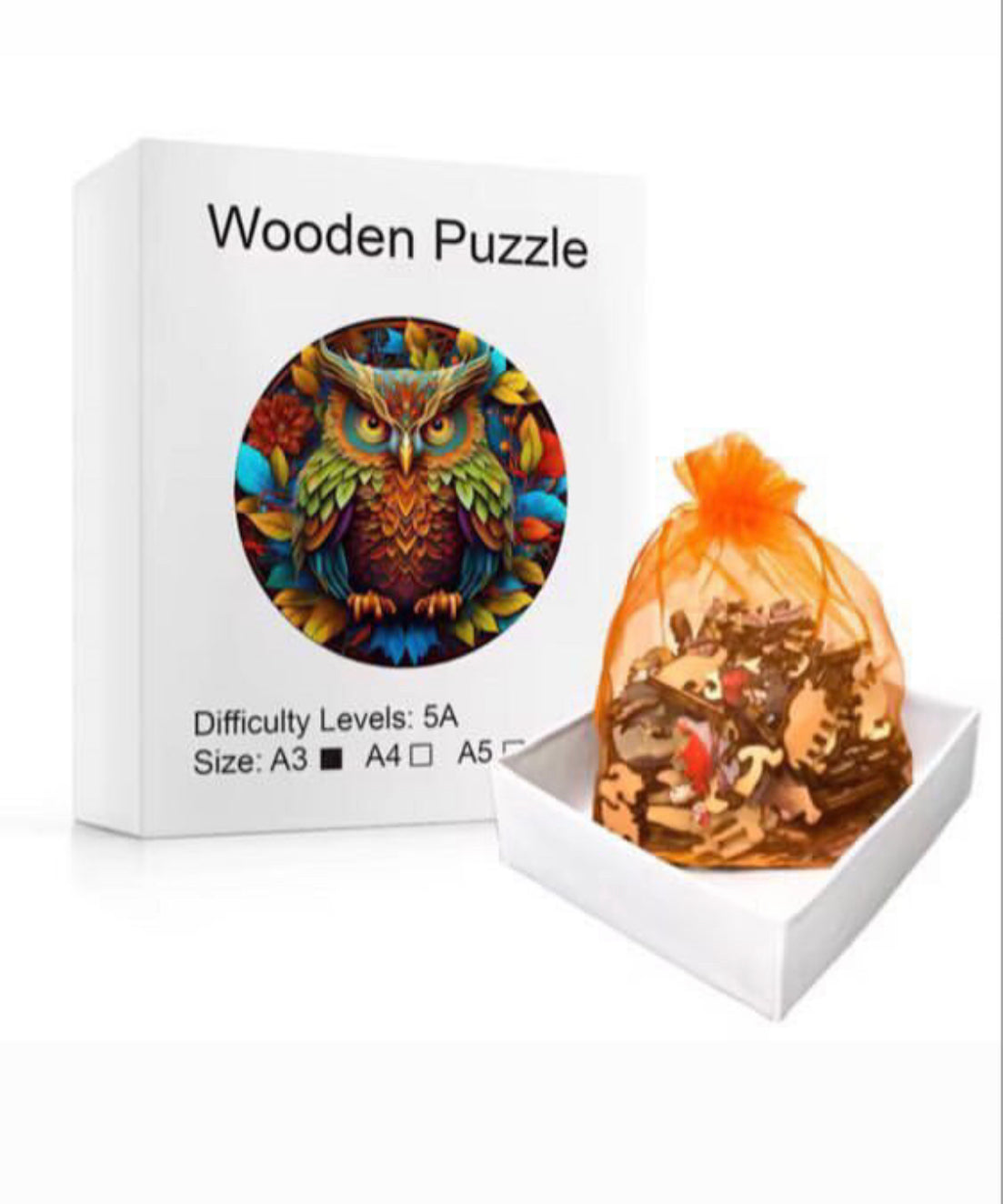 Wood puzzle-Large