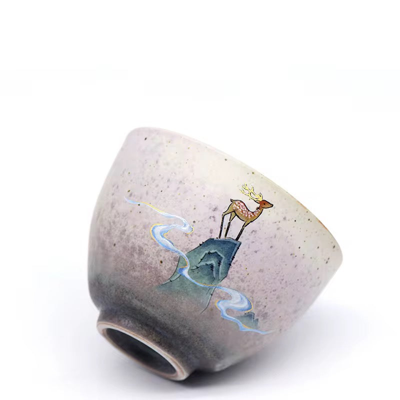 Coffe cup-Deer japanese style