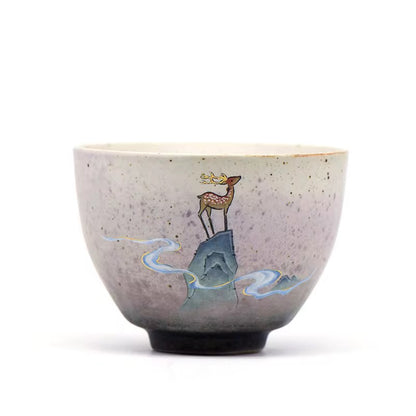 Coffe cup-Deer japanese style