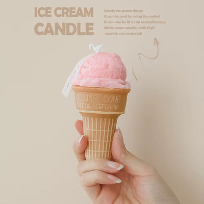 Candles-Ice Cream Cone Aromatherapy