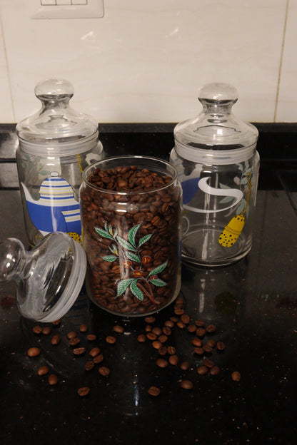 Luminarc Jar glass for sugar and coffee