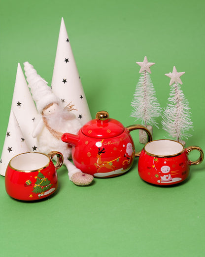 Christams Tea set in box