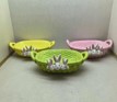 Three Rabbits Oval bowl
