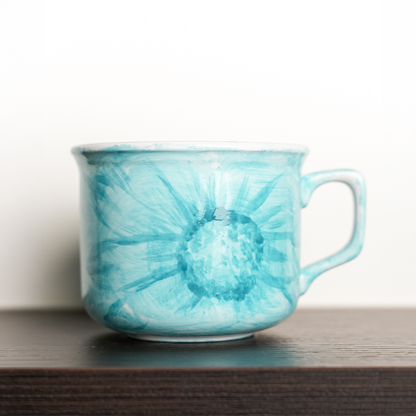 Hand-painted ceramic mugs