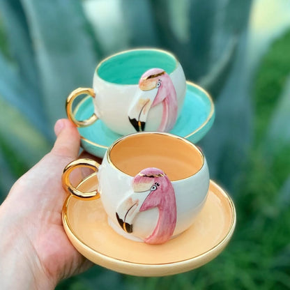 Flamingo coffee cup - 110ml