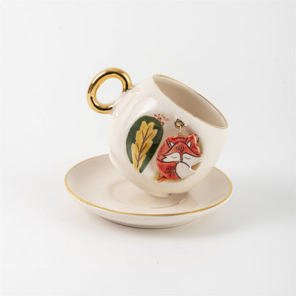 Nature- Fox coffee cup