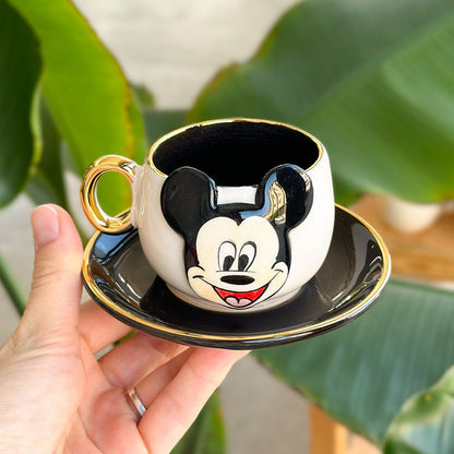 Mickey mouse coffee cup black - 110ml