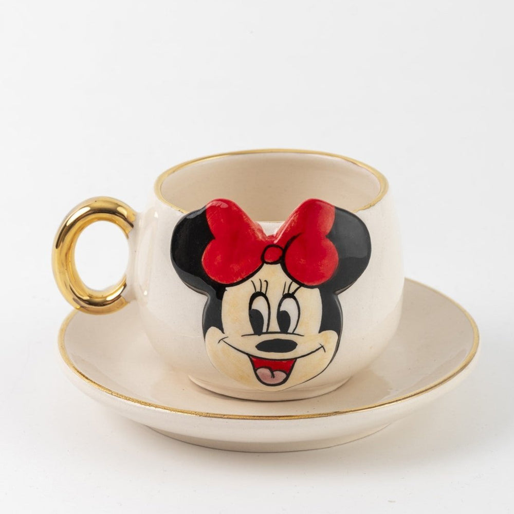 Minnie mouse coffee cup white - 110ml