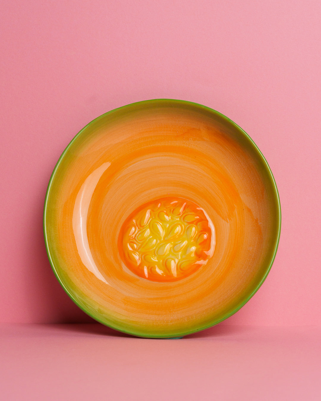 Ceramic plates without dip