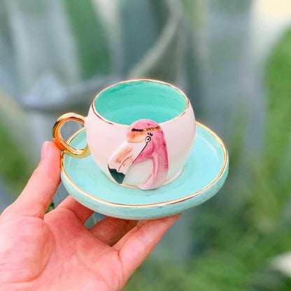Flamingo coffee cup - 110ml