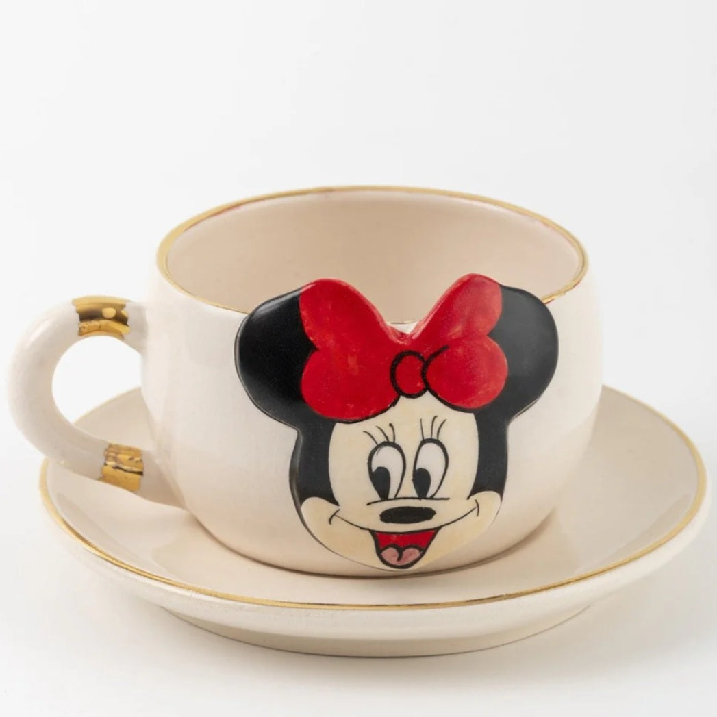Minnie mouse tea cup white - 220ml