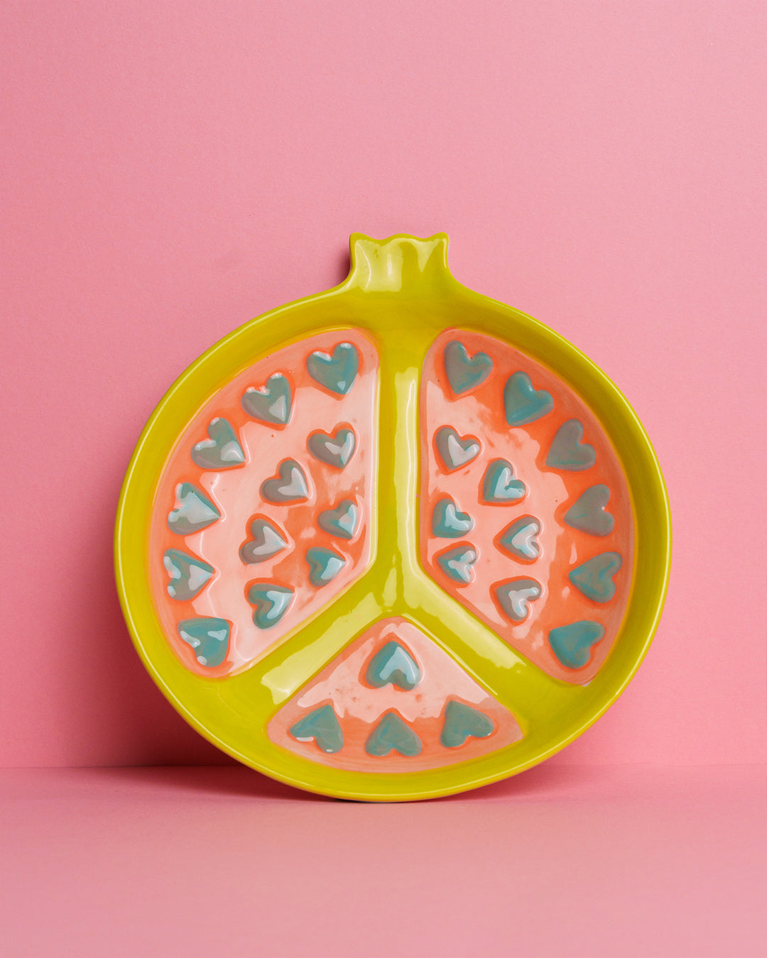 Ceramic plates without dip