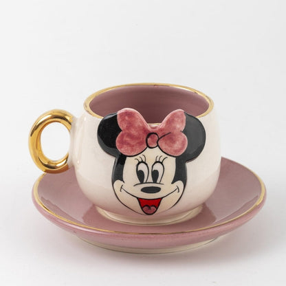 Minnie mouse coffee cup pink - 110ml