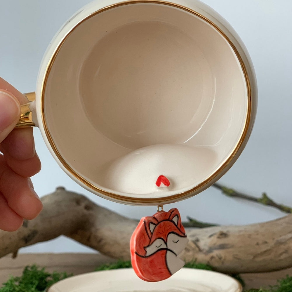 Nature- Fox coffee cup