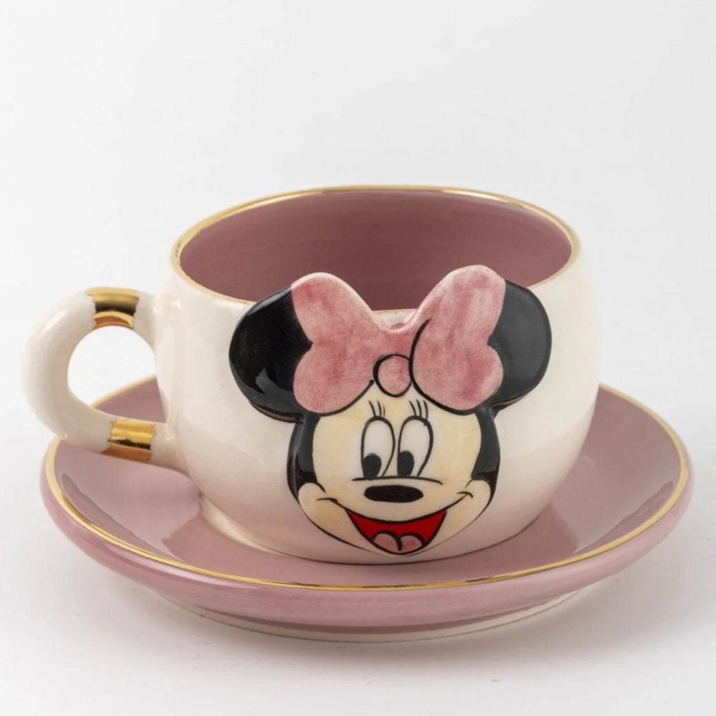 Minnie mouse tea cup pink - 220ml