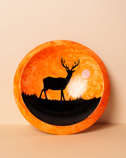 Hand painted plates big 27cm
