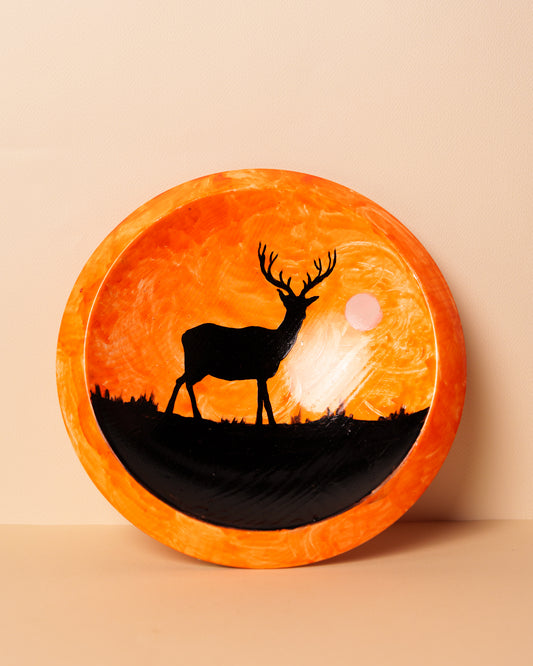 Hand painted plates big 27cm