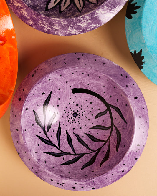 Hand painted plates small 22cm
