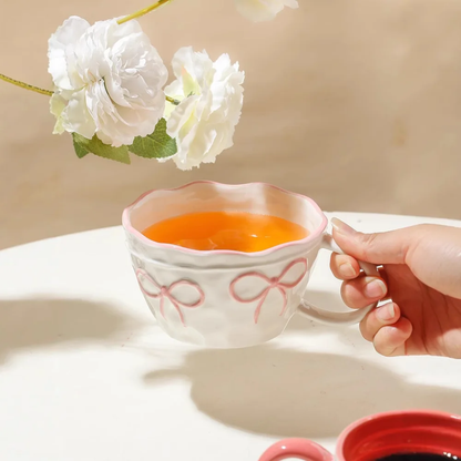 Big bow mug