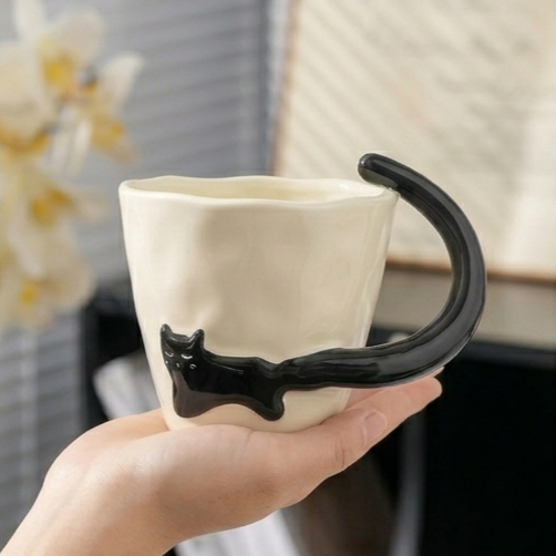 Cat Tail Handle Cups