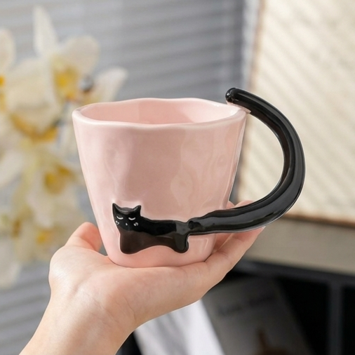 Cat Tail Handle Cups