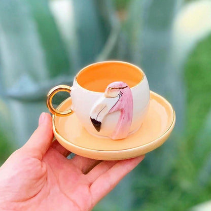 Flamingo coffee cup - 110ml