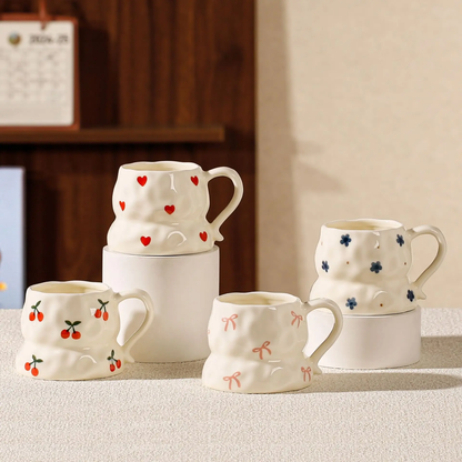Small Ceramic Mugs - Assorted Pattern