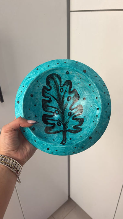 Hand painted plates small 22cm
