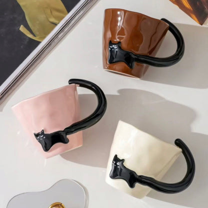 Cat Tail Handle Cups